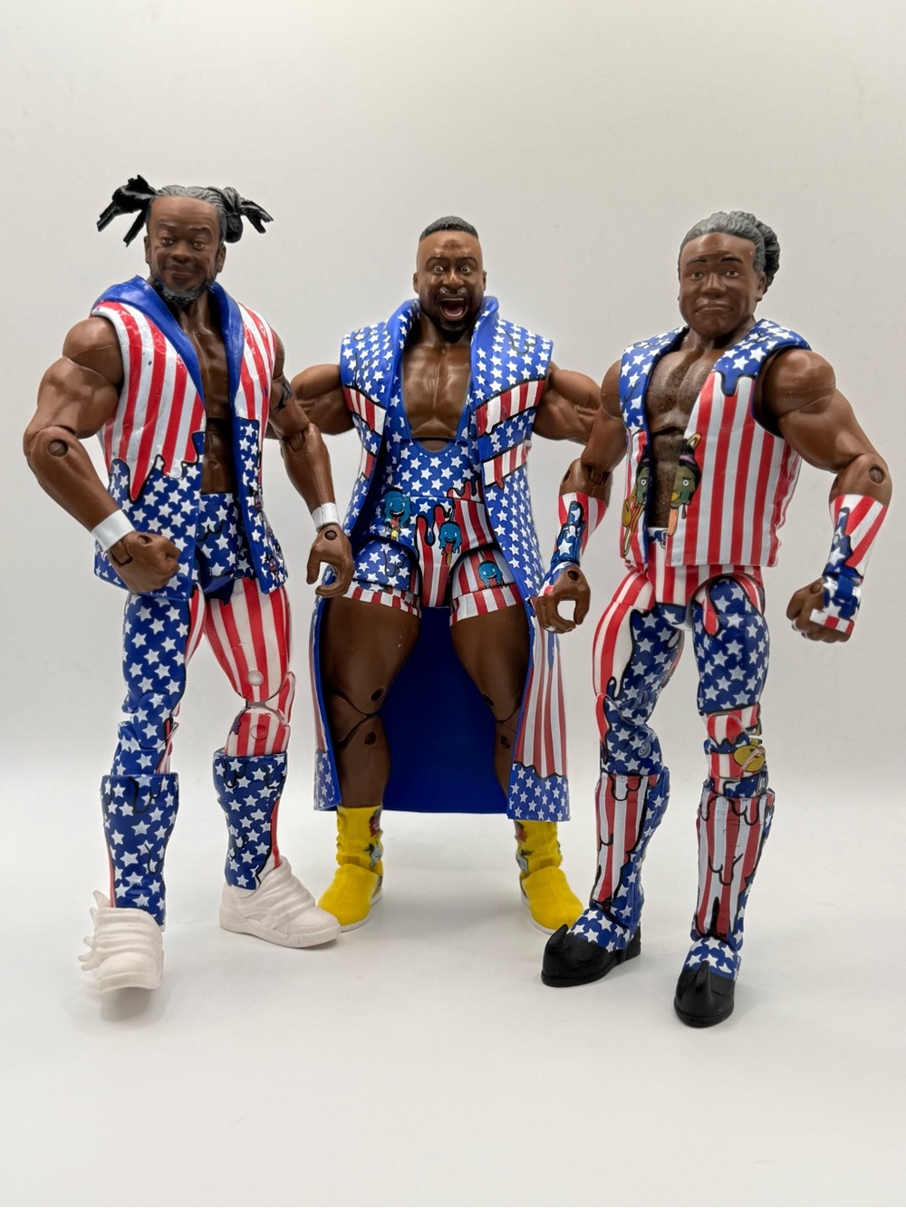 2018 WWE Mattel Elite Series 60 Xavier Woods, Kofi Kingston & Series 61 Big E
